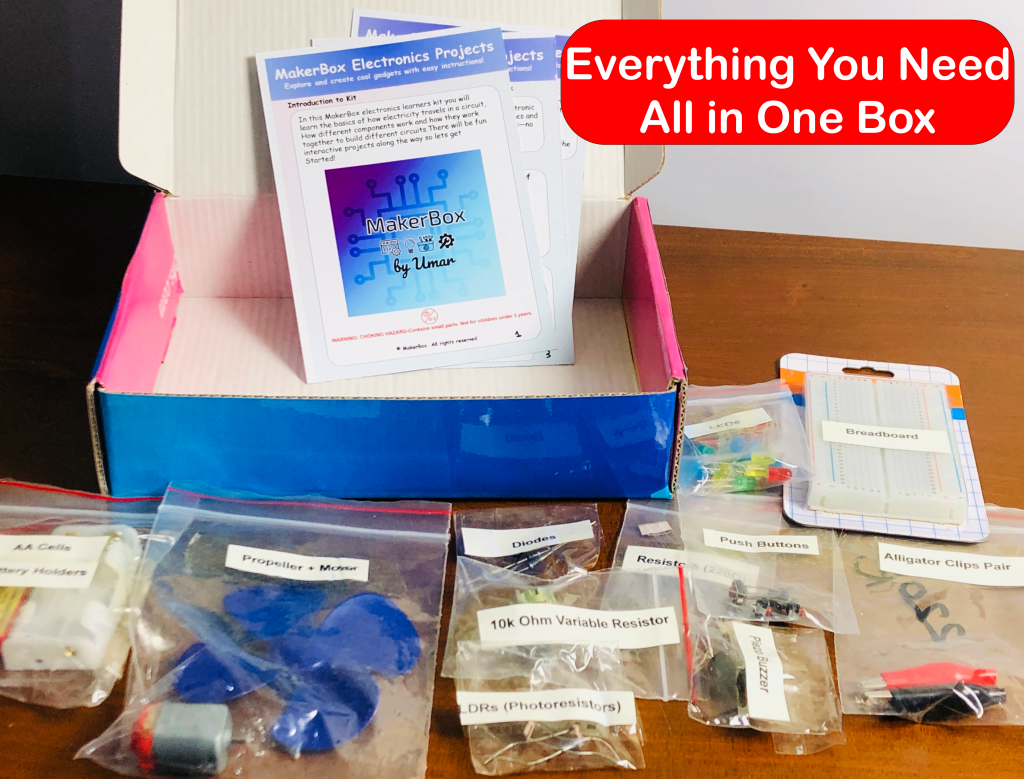 Electronics Learner Kit - Complete Beginner Bundle - 3